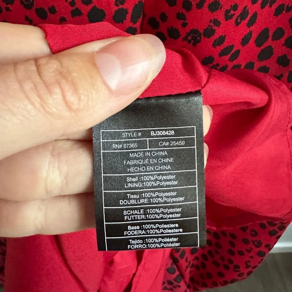 ✨Host Pick✨ BB Dakota Party Animal  Printed Mini Dress| size 6 - Picture 5 of 5